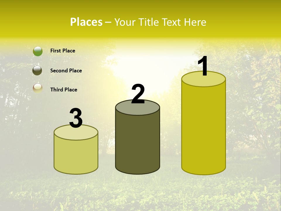 Sunrise Park Spring PowerPoint Template