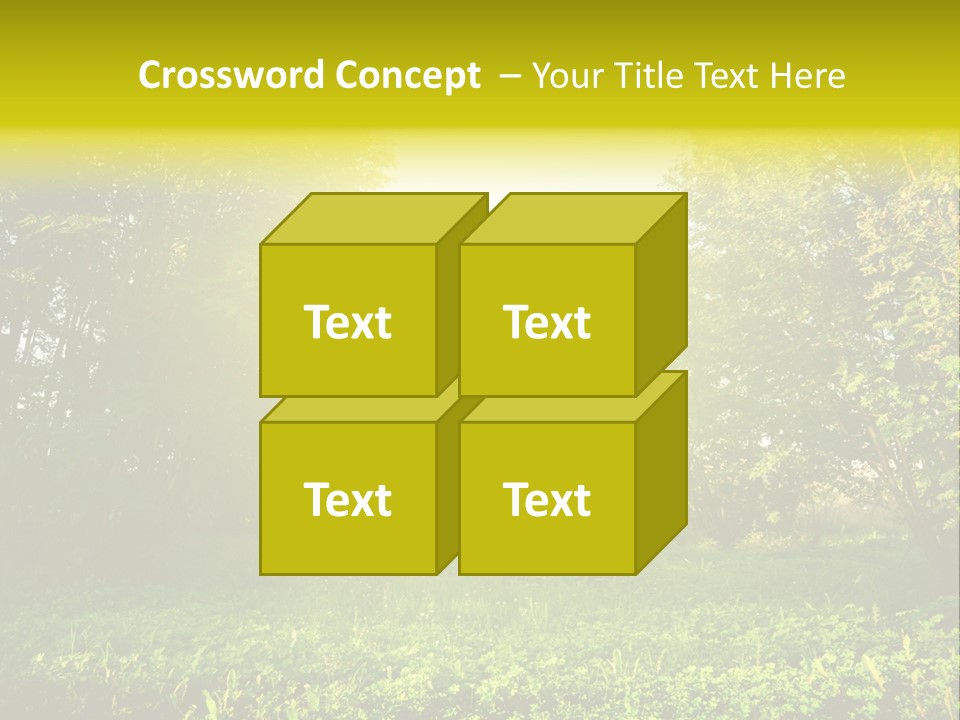 Sunrise Park Spring PowerPoint Template