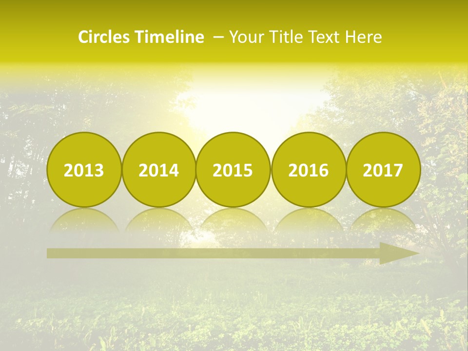 Sunrise Park Spring PowerPoint Template