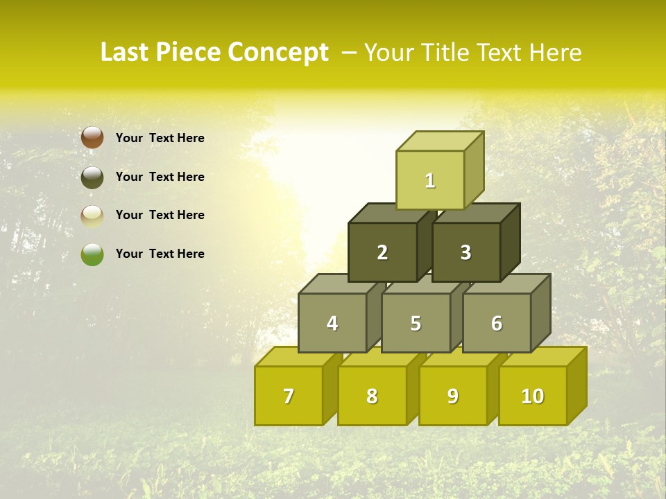 Sunrise Park Spring PowerPoint Template