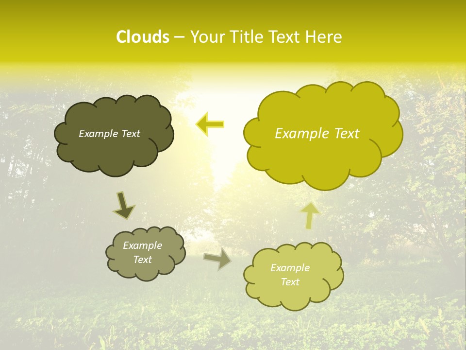 Sunrise Park Spring PowerPoint Template