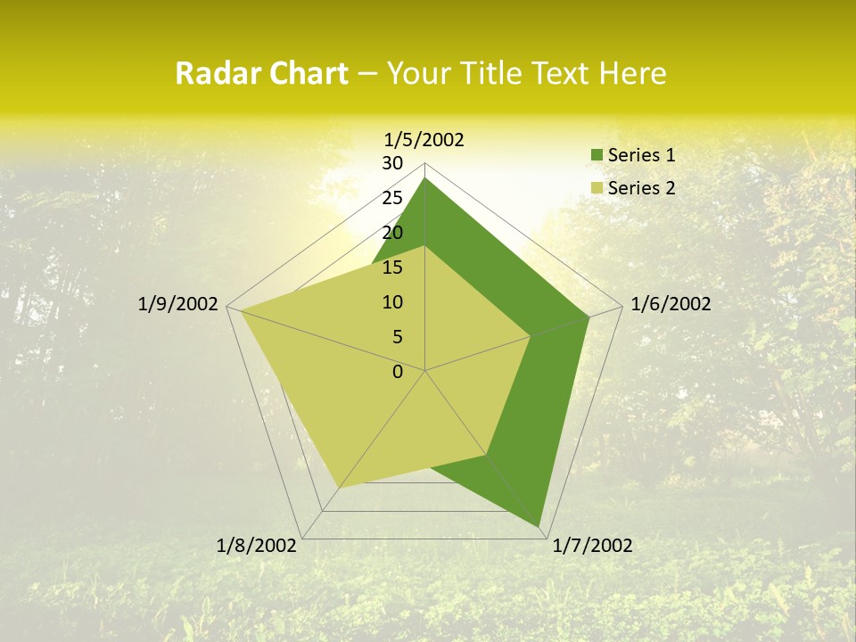 Sunrise Park Spring PowerPoint Template