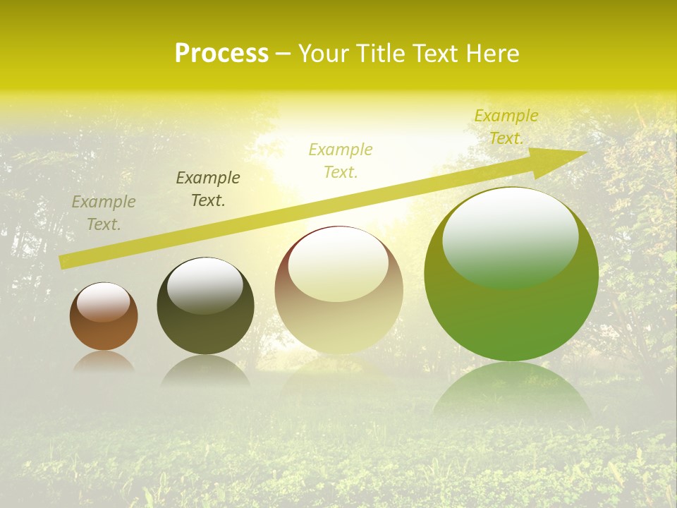 Sunrise Park Spring PowerPoint Template