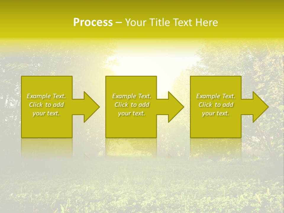 Sunrise Park Spring PowerPoint Template