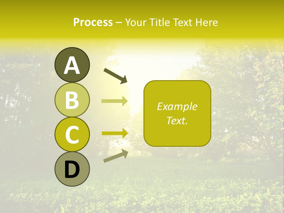 Sunrise Park Spring PowerPoint Template