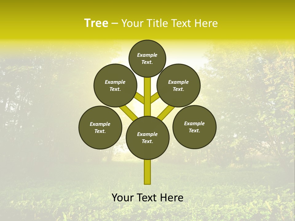 Sunrise Park Spring PowerPoint Template