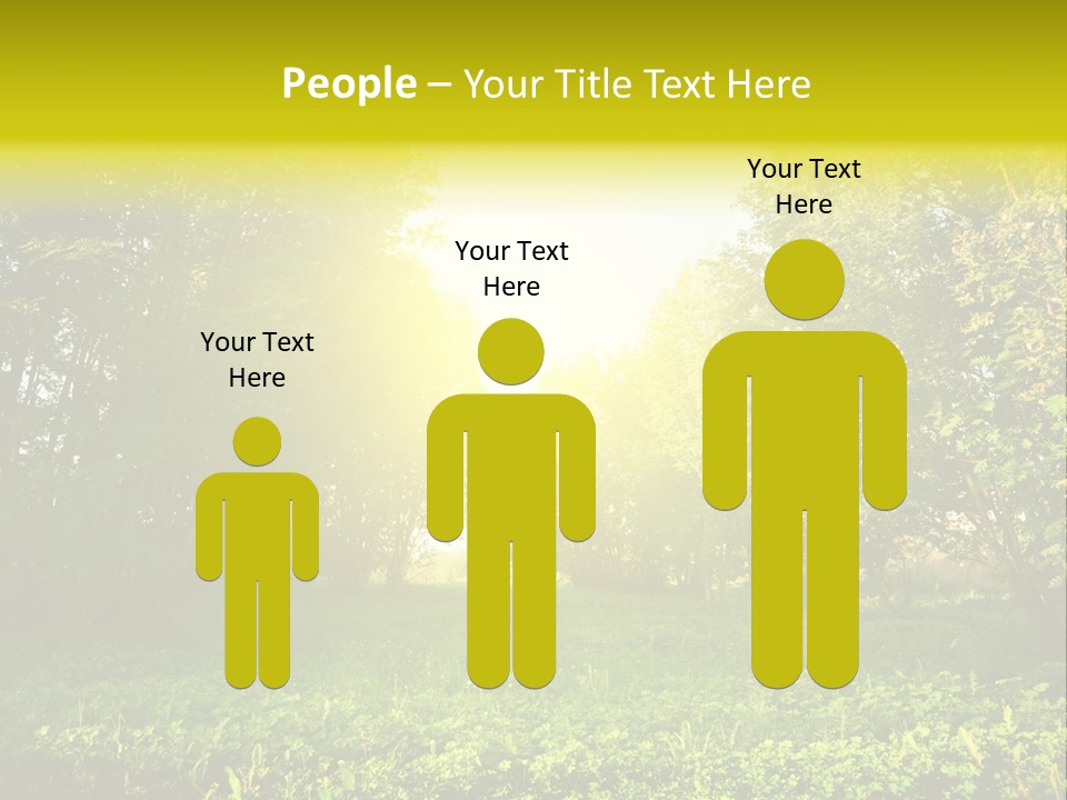 Sunrise Park Spring PowerPoint Template