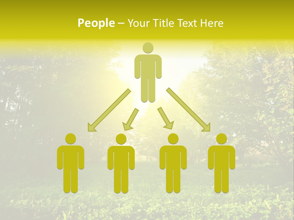 Sunrise Park Spring PowerPoint Template