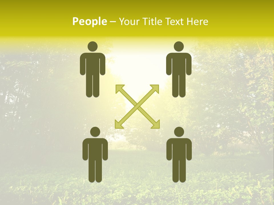 Sunrise Park Spring PowerPoint Template