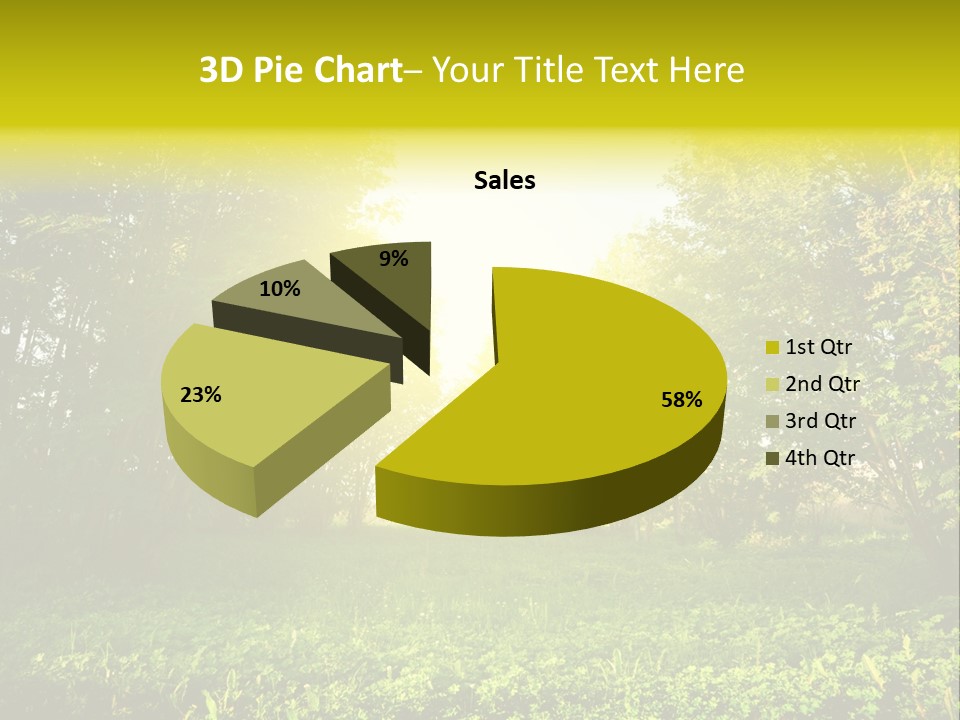 Sunrise Park Spring PowerPoint Template