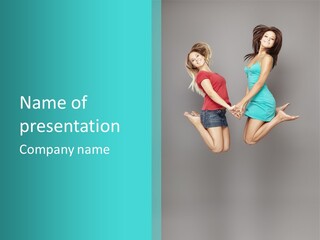 Ladies Background PowerPoint Template