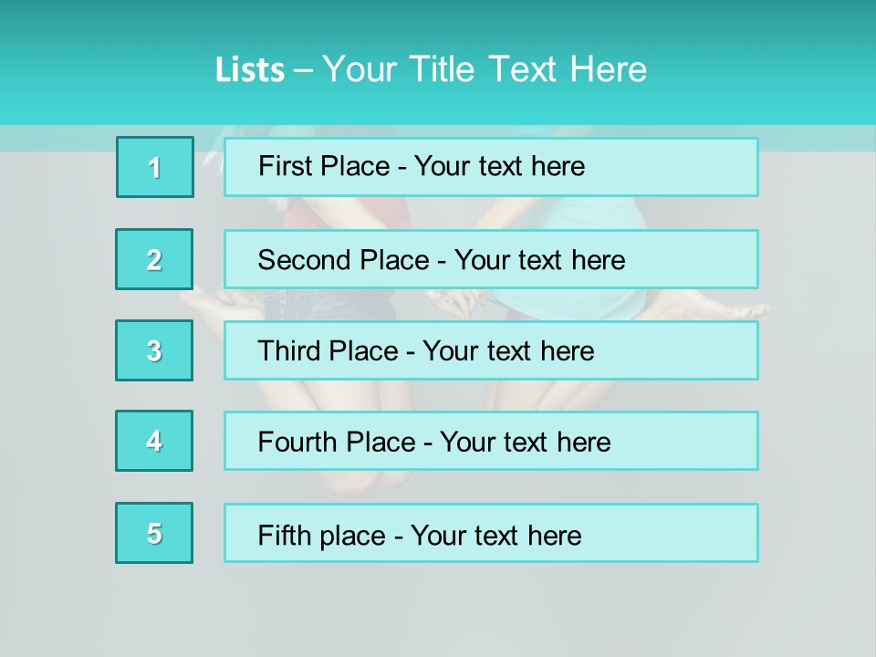 Ladies Background PowerPoint Template