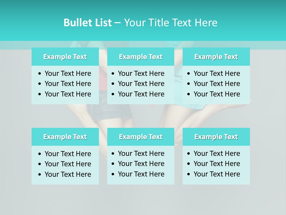 Ladies Background PowerPoint Template