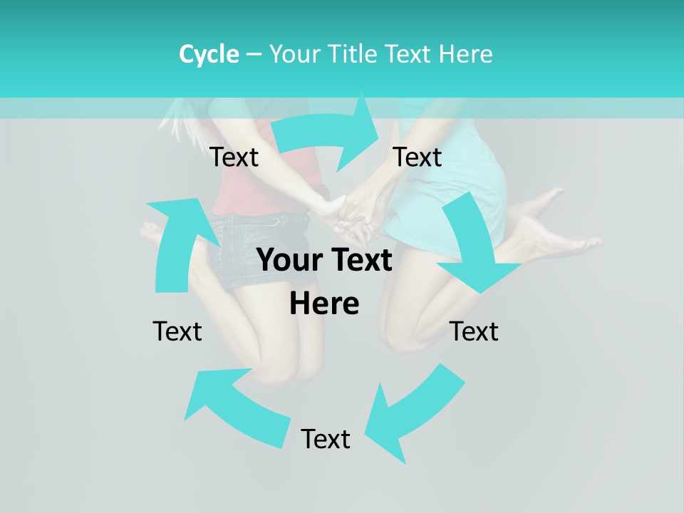 Ladies Background PowerPoint Template