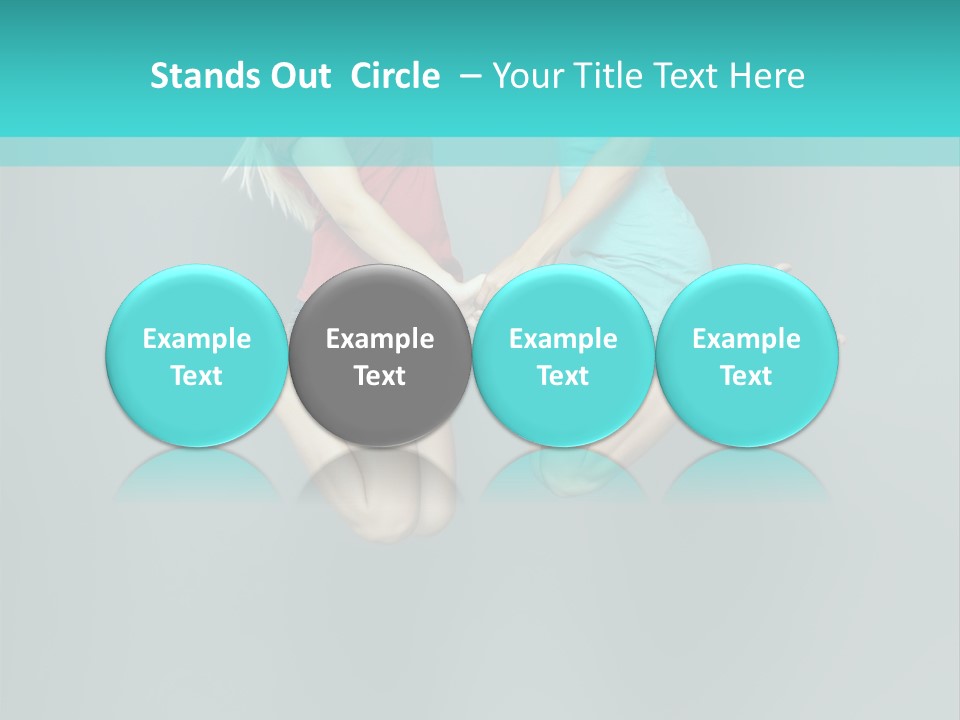 Ladies Background PowerPoint Template