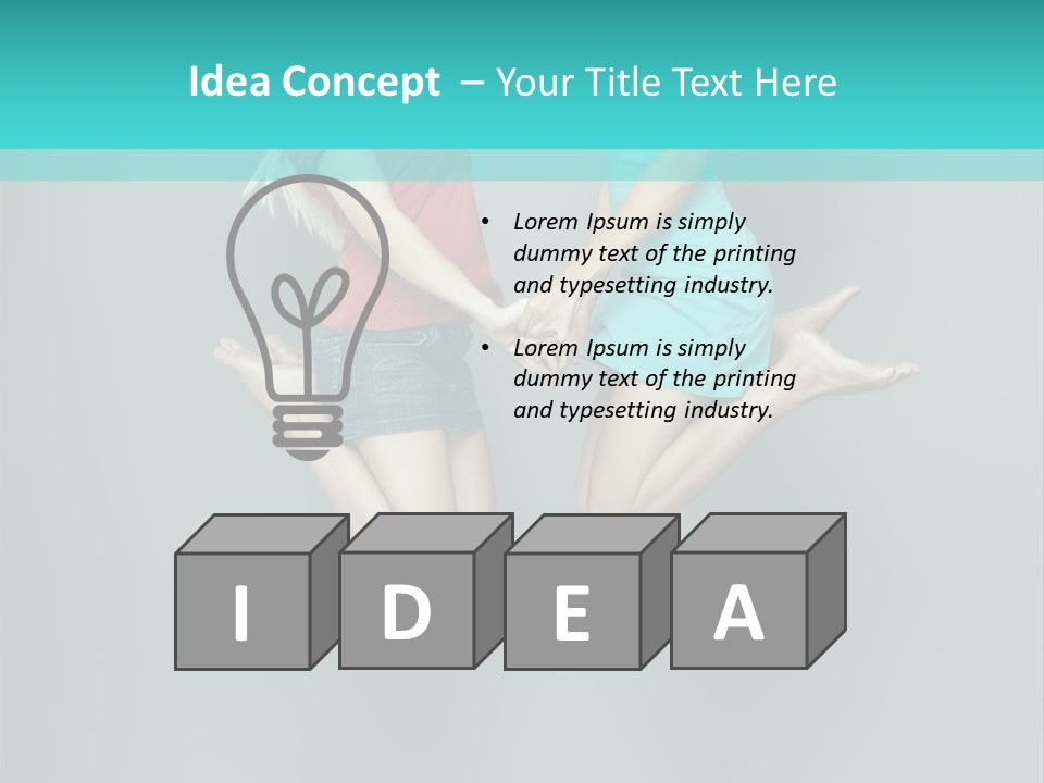 Ladies Background PowerPoint Template