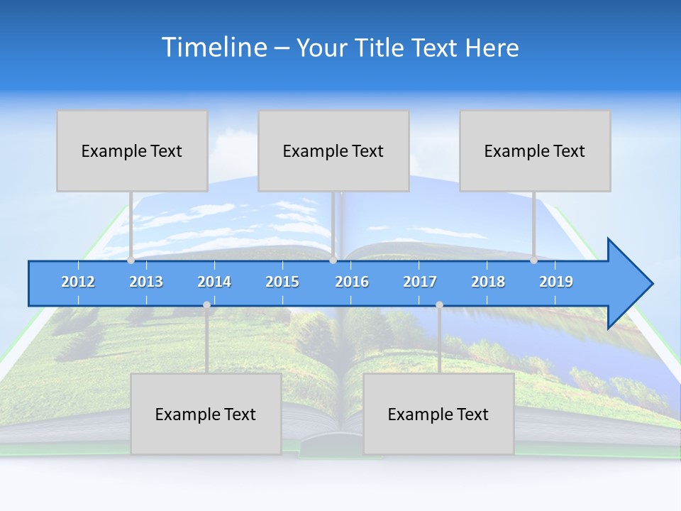 Closeup Forest Training PowerPoint Template
