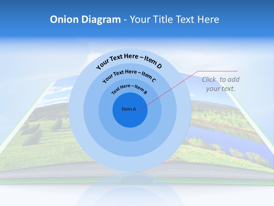 Closeup Forest Training PowerPoint Template