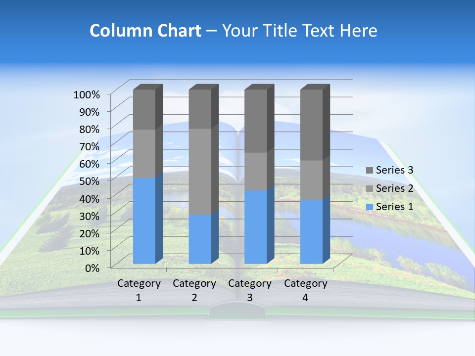 Closeup Forest Training PowerPoint Template
