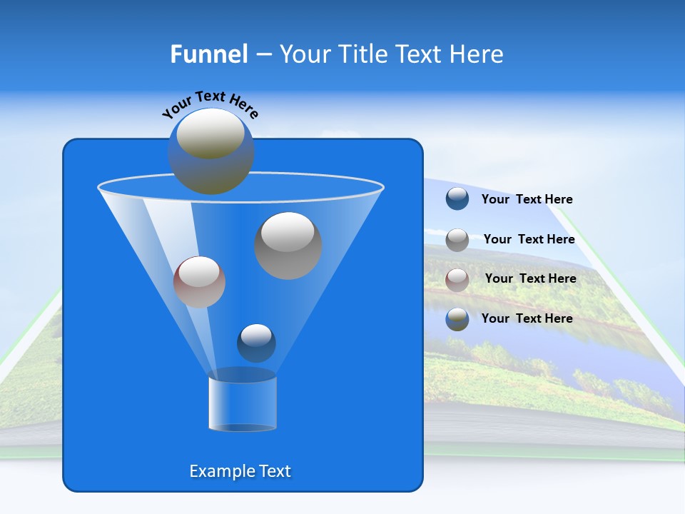 Closeup Forest Training PowerPoint Template