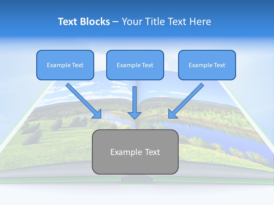 Closeup Forest Training PowerPoint Template