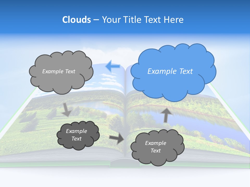 Closeup Forest Training PowerPoint Template