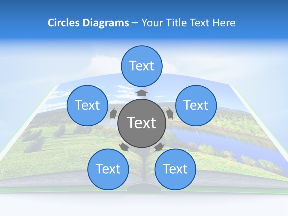 Closeup Forest Training PowerPoint Template