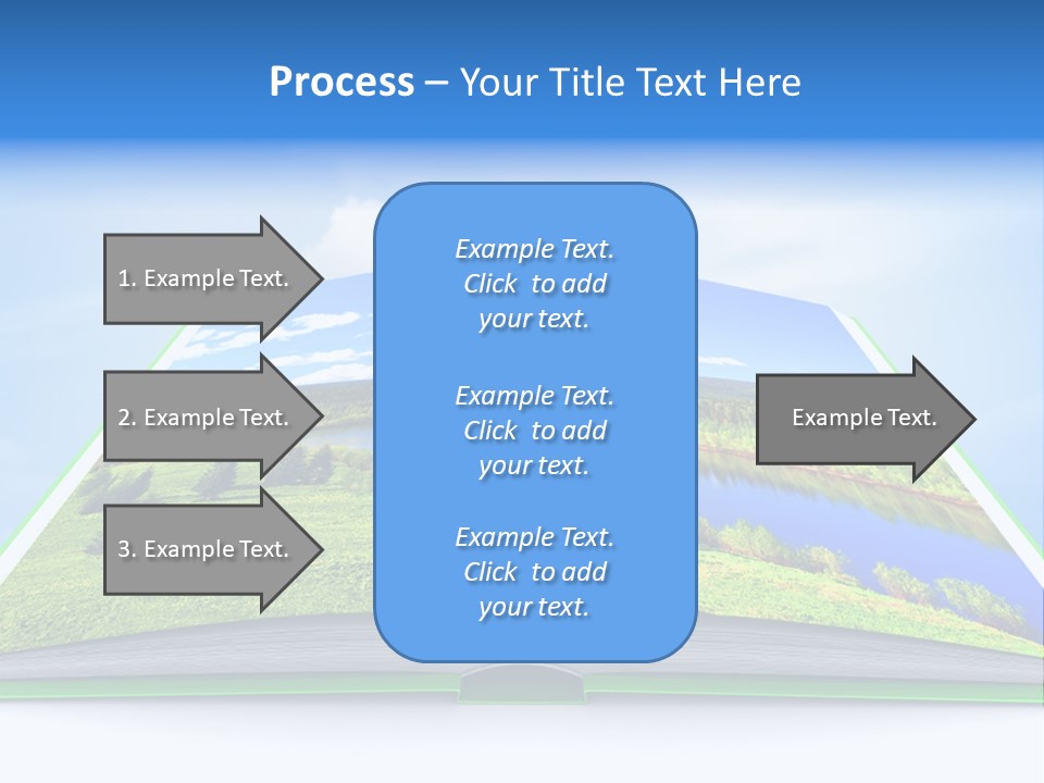 Closeup Forest Training PowerPoint Template