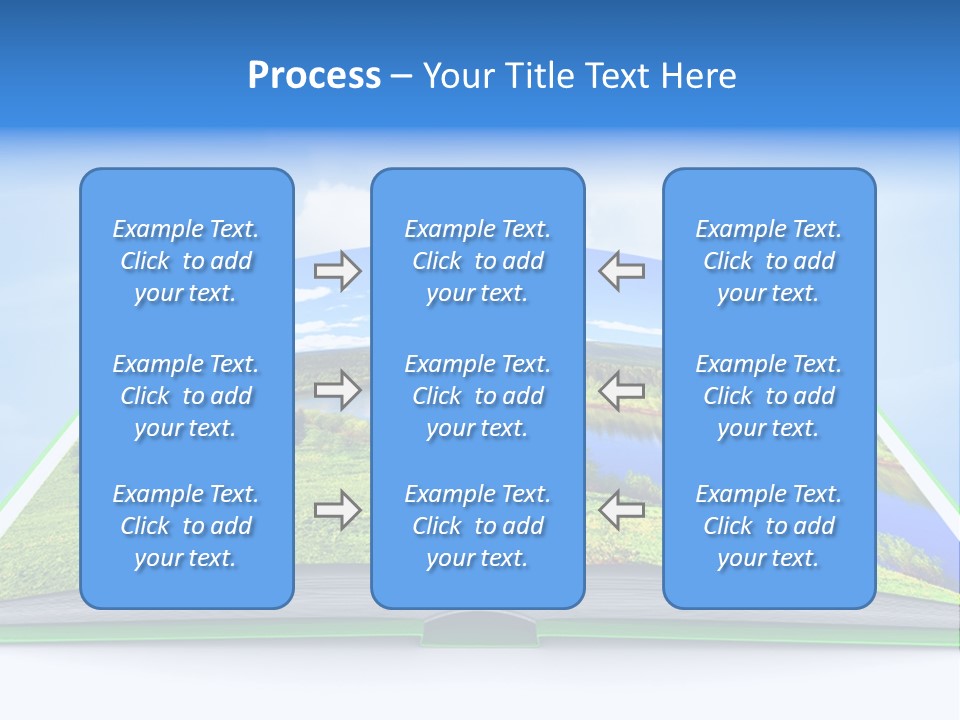 Closeup Forest Training PowerPoint Template