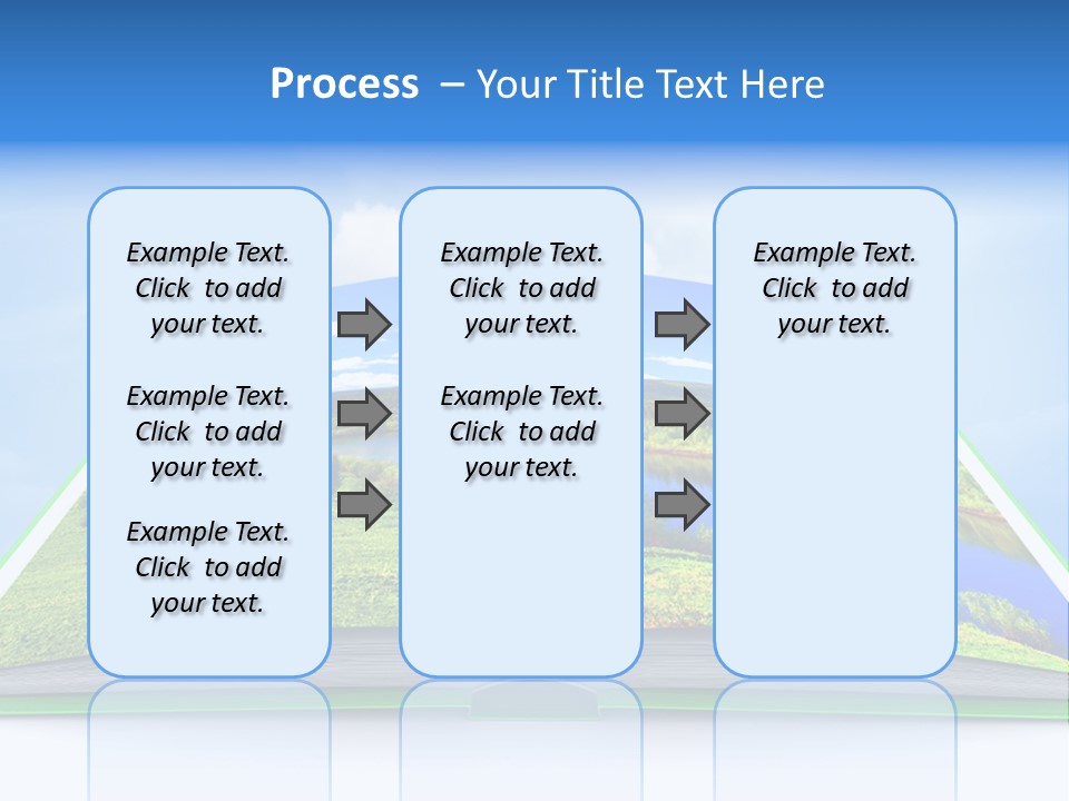 Closeup Forest Training PowerPoint Template