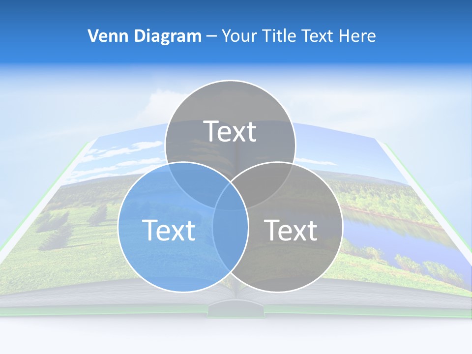 Closeup Forest Training PowerPoint Template
