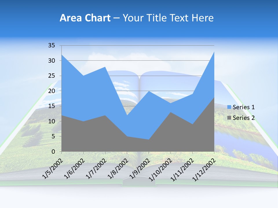 Closeup Forest Training PowerPoint Template