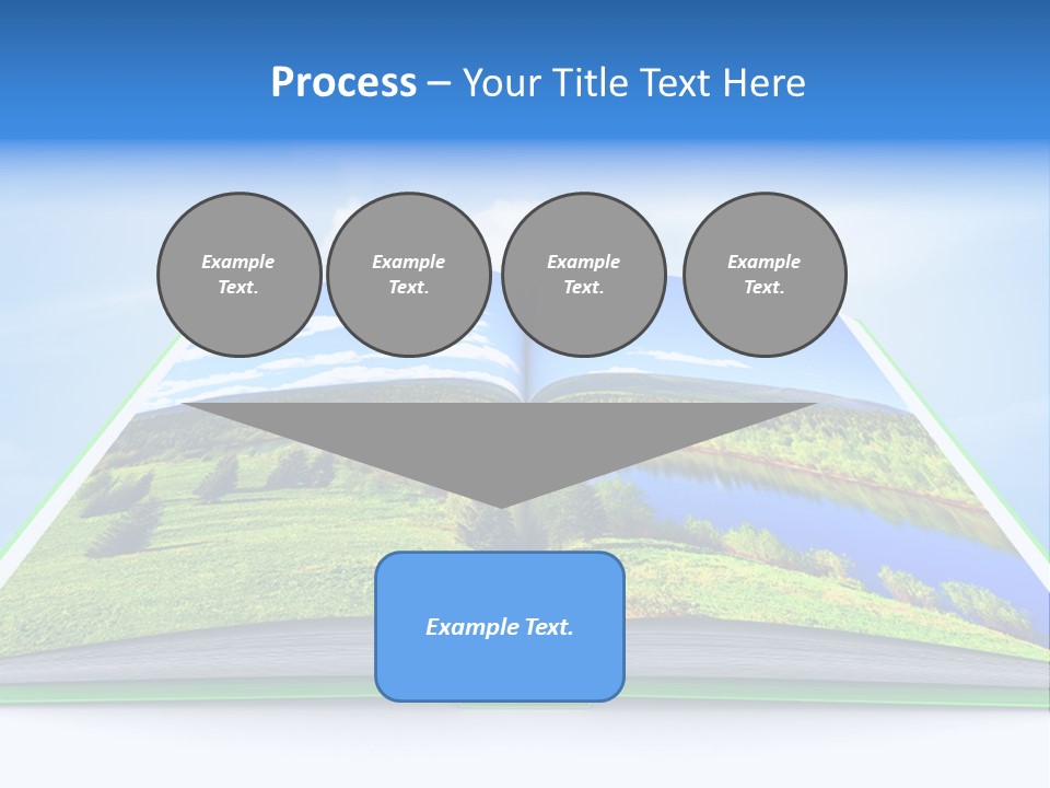 Closeup Forest Training PowerPoint Template