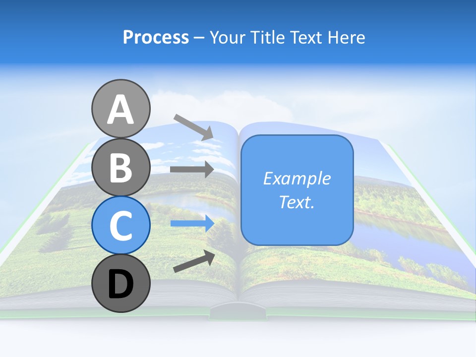 Closeup Forest Training PowerPoint Template