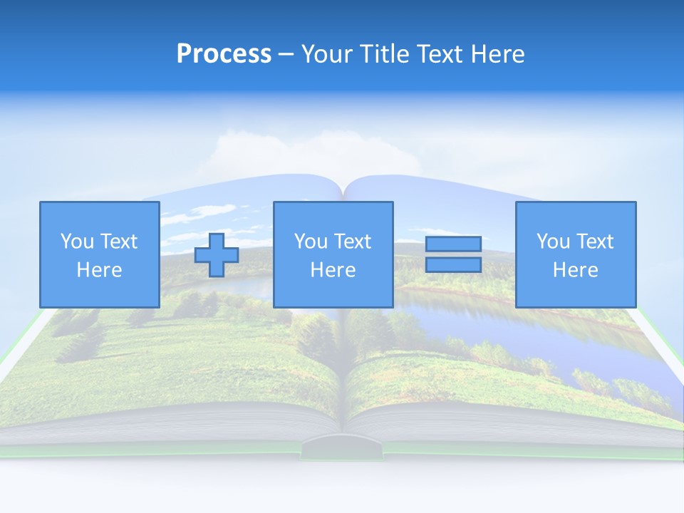 Closeup Forest Training PowerPoint Template