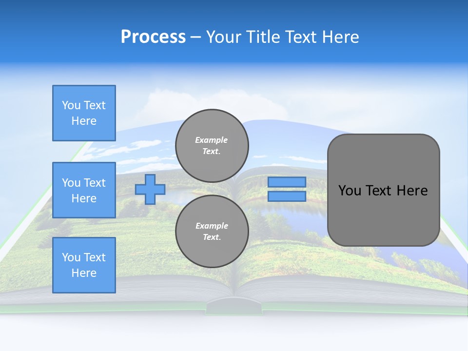 Closeup Forest Training PowerPoint Template