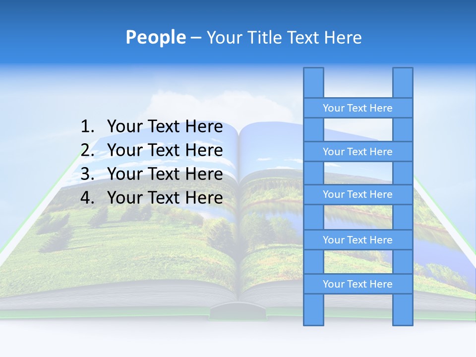Closeup Forest Training PowerPoint Template
