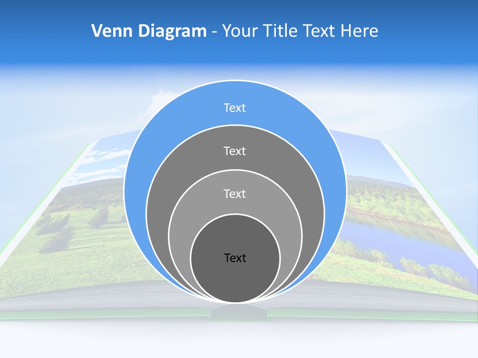 Closeup Forest Training PowerPoint Template