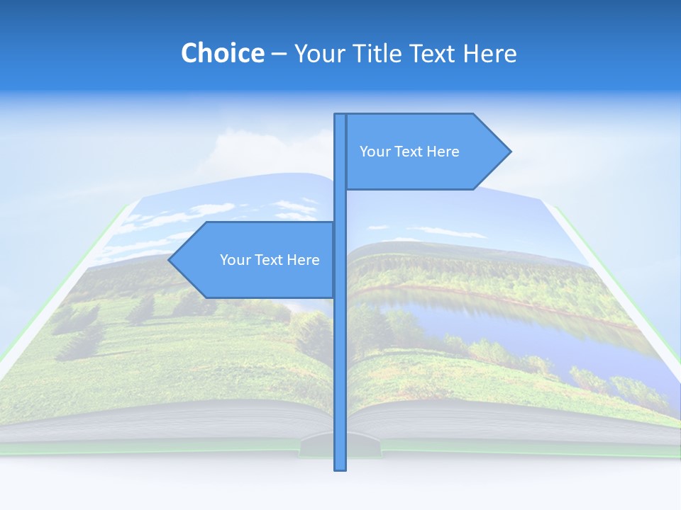 Closeup Forest Training PowerPoint Template
