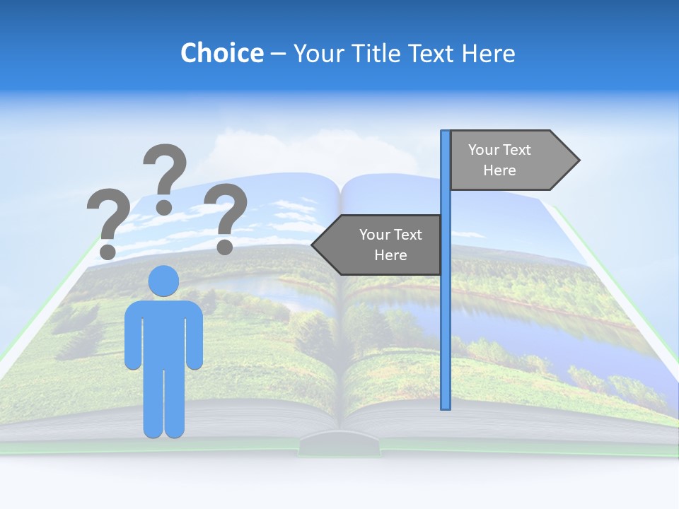 Closeup Forest Training PowerPoint Template