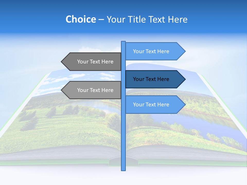 Closeup Forest Training PowerPoint Template