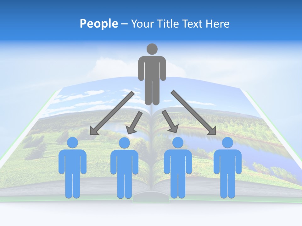 Closeup Forest Training PowerPoint Template