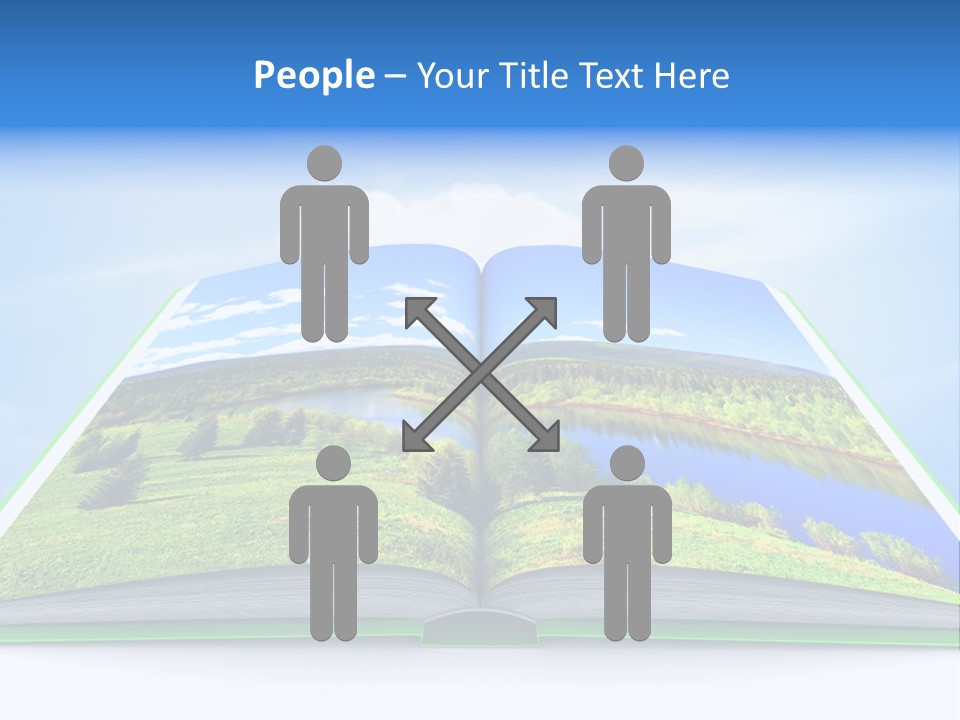 Closeup Forest Training PowerPoint Template