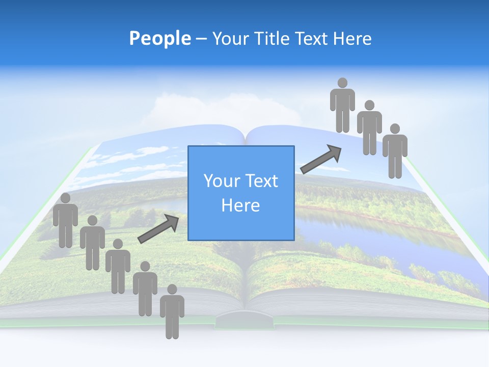 Closeup Forest Training PowerPoint Template
