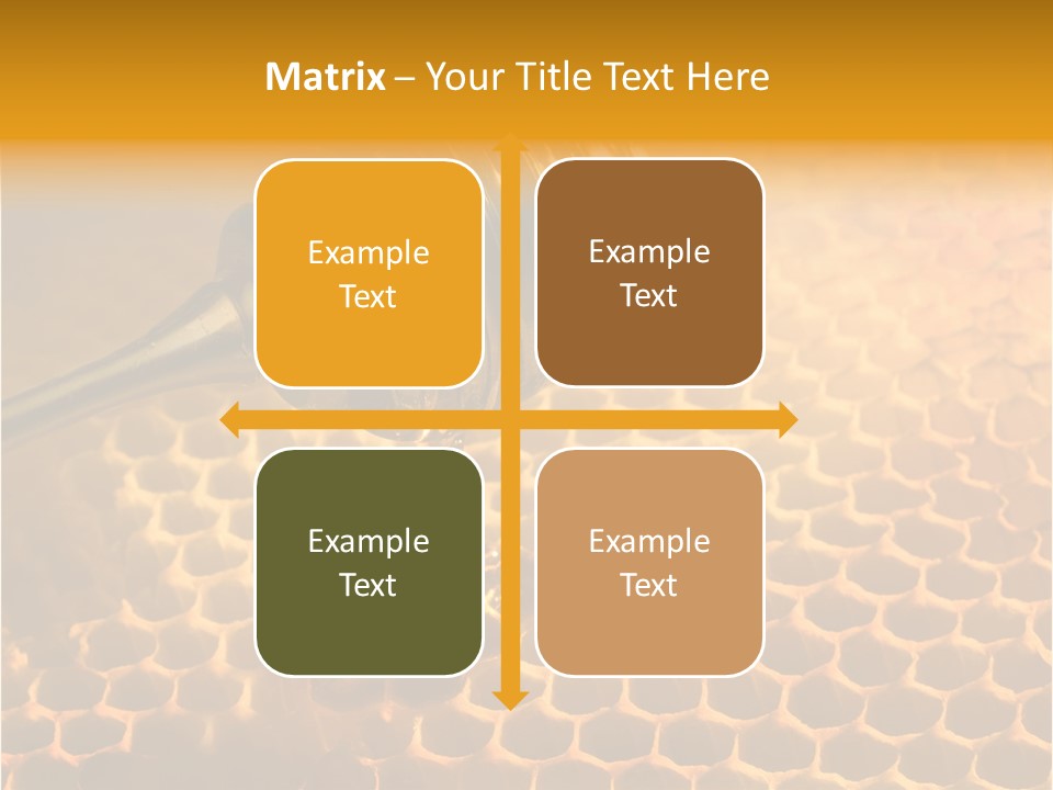 Background Honey Meal PowerPoint Template