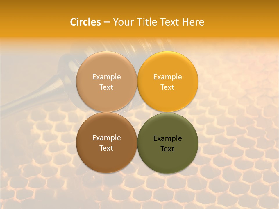 Background Honey Meal PowerPoint Template