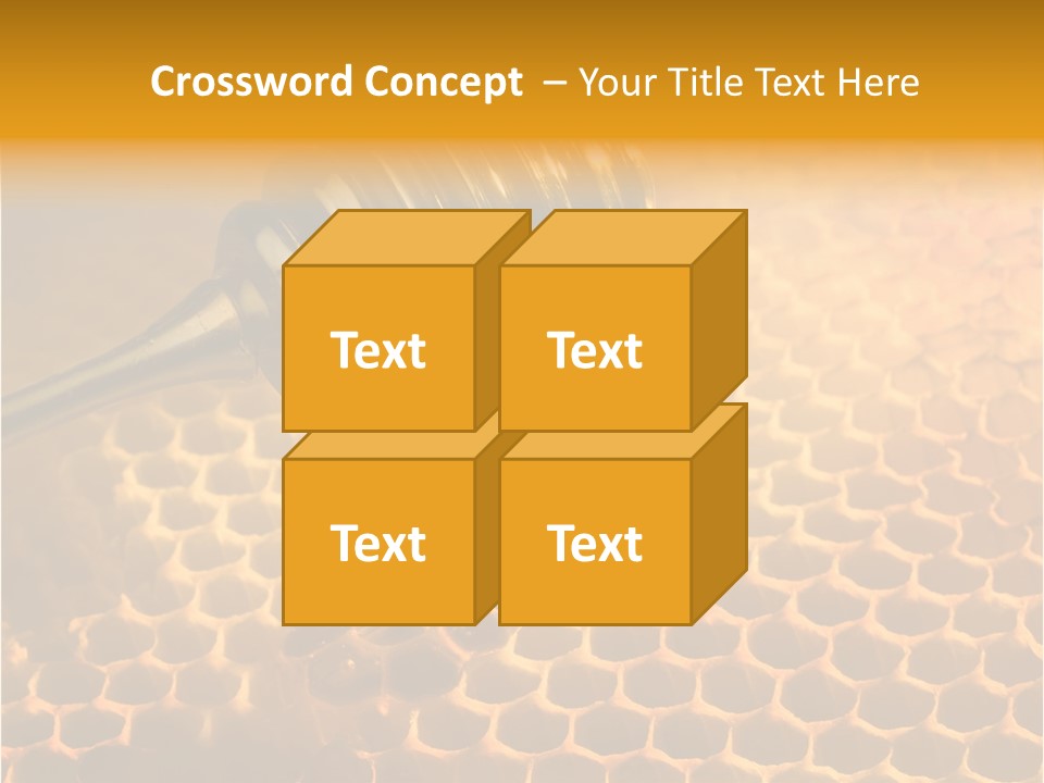 Background Honey Meal PowerPoint Template