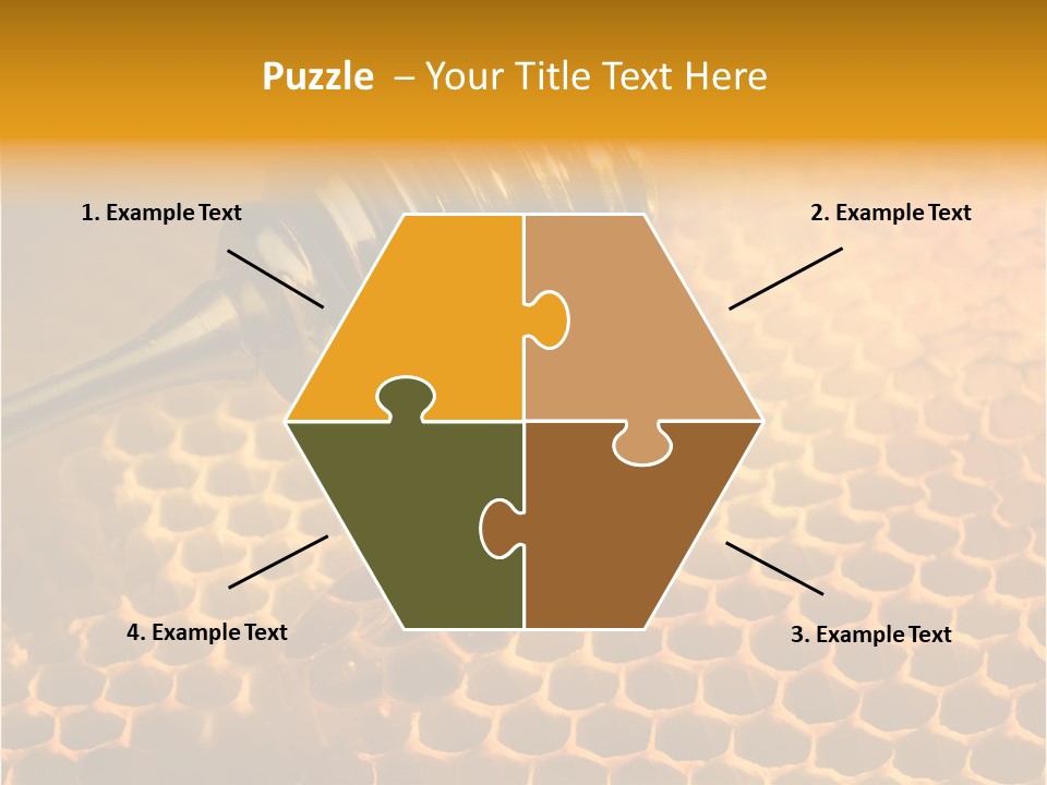 Background Honey Meal PowerPoint Template