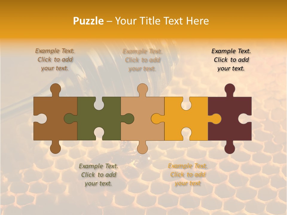 Background Honey Meal PowerPoint Template