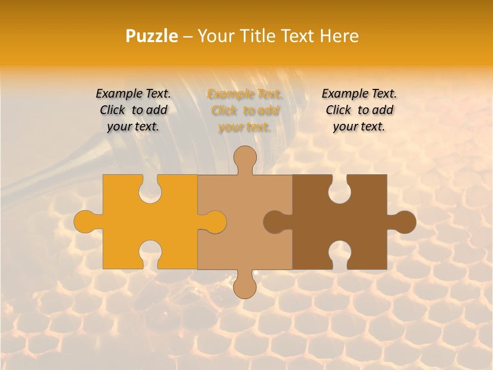 Background Honey Meal PowerPoint Template